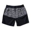 画像1: SOFTMACHINE/BLACK WAVE BOARD SHORTS  BLACK