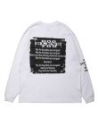 画像2: ROTTWEILER/GRAFFITI  LOGO LS T  WHITE