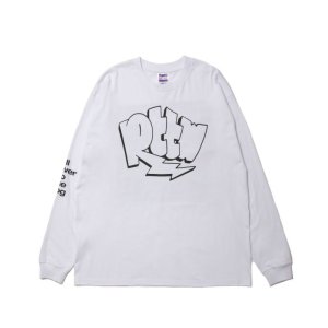 画像: ROTTWEILER/GRAFFITI  LOGO LS T  WHITE