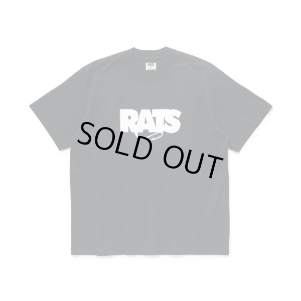 画像1: RATS/BOX LOGO WAY OF LIFE T  BLACK