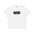 画像1: RATS/BOX LOGO WAY OF LIFE T  WHITE