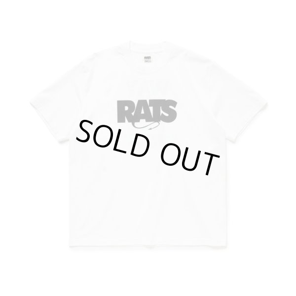 画像1: RATS/BOX LOGO WAY OF LIFE T  WHITE