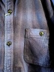 画像3: HOUSTON/OMBRE CHECK VIYELLA SHIRT  BLUE