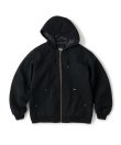 画像1: FTC/WASHED CANVAS HOODED JACKET  BLACK