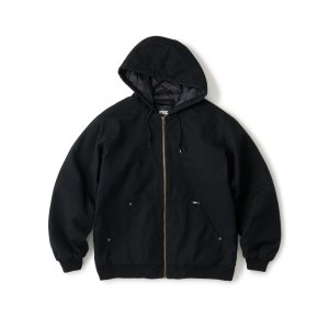 画像: FTC/WASHED CANVAS HOODED JACKET  BLACK