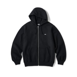 画像: FTC/SMALL BOX LOGO ZIP UP HOODY  BLACK