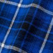 画像7: RATS/COTTON FLANNEL BLUE CHECK SHIRT  BLUE