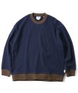 画像2: GYMMASTER/WAFFLE CREW NECK  CHARCOAL