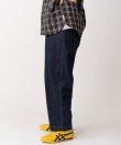 画像3: GYMMASTER/STRETCH DENIM TWO TUCK PANTS  ONEWASH