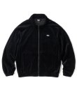 画像1: FTC/VELOUR TRACK JERSEY  BLACK