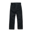 画像1: RATS/BLACK DENIM PANTS  BLACK