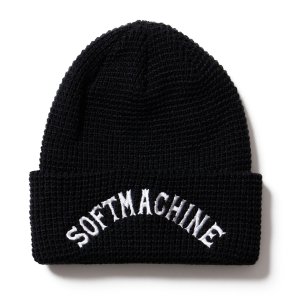 画像: SOFTMACHINE/GEORGE KNIT CAP  BLACK