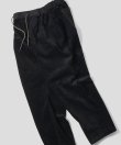 画像1: GYMMASTER/STRETCH CORDUROY TUCK PANT  BLACK