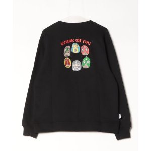 画像: GYMMASTER/STUCK ON YOU EMBROIDERY SWEAT  BLACK