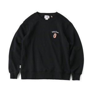 画像: GYMMASTER/WELL DONE EMBROIDERY SWEAT  BLACK