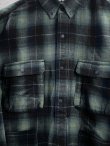 画像3: NANGA/FADE PLAID CAMP SHIRT  GREEN