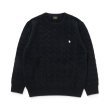 画像1: RATS/CASHMERE CABLE KNIT  BLACK