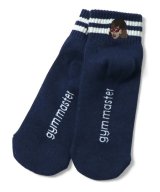 画像: GYMMASTER/HAPPY EMBROIDERY SHORT SOX  NAVY