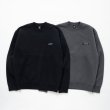 画像3: RATS/FLEECE CREW NECK SWEAT  BLACK