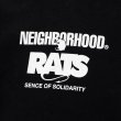 画像3: RATS/20th RATSxNEIGHBORHOOD HOODED  BLACK