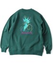 画像4: (再入荷) GYMMASTER/GOOD LIFE EMBROIDERY SWEAT ASH