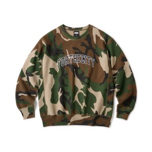 画像: FTC/FOR THE CITY CREWNECK  CAMO