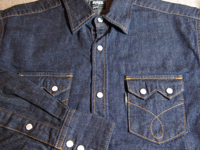 RATS/DENIM WESTERN SHIRTS INDIGO RATS