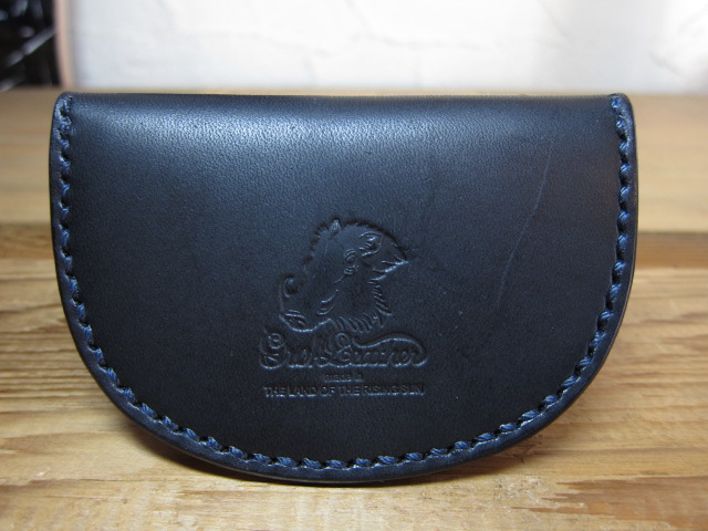 画像: GROK LEATHER/HALF MOON COIN CASE  BLACK