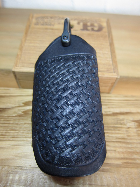 画像: GROK LEATHER/KEY COVER ELECT BASKET BLACKxBLACK