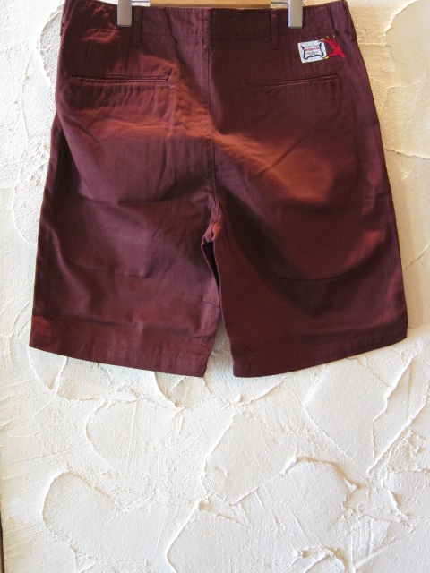 画像: (SALE 35%OFF) INTERFACE/SATAN HAND CHINO SHORTS　BURGUNDY