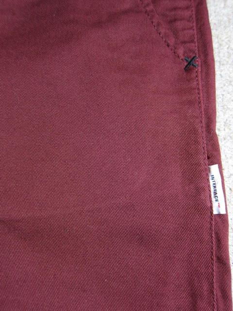 画像3: (SALE 35%OFF) INTERFACE/SATAN HAND CHINO SHORTS　BURGUNDY