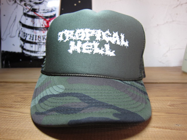 COREFIGHTER/TROPICAL HELL MESH CAP WOODLAND