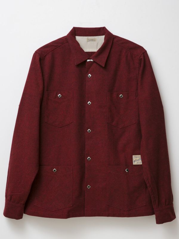 画像: BELAFONTE/WOOL MIX HOLLYWOOD LEISURE SH RED