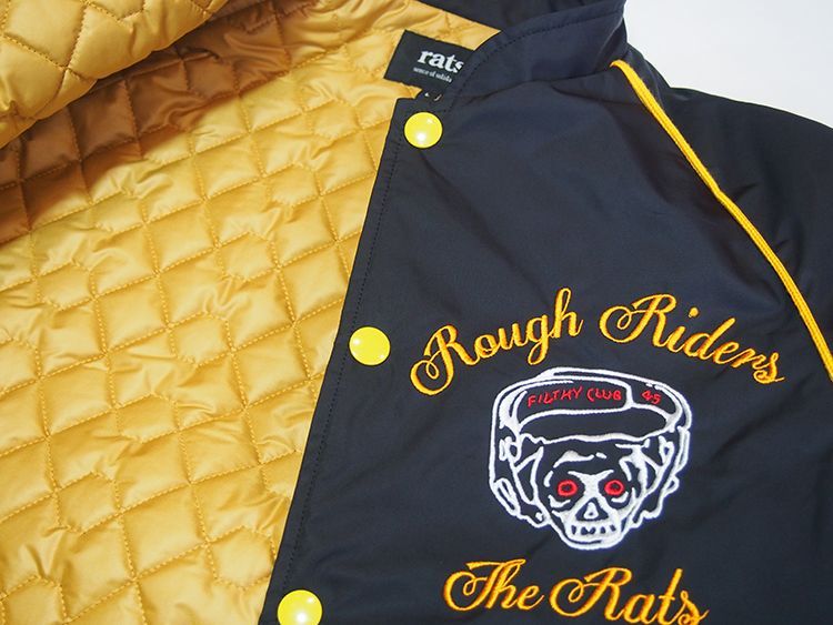 RATS/ROUGH RIDERS TEAM JKT BLACK RATS