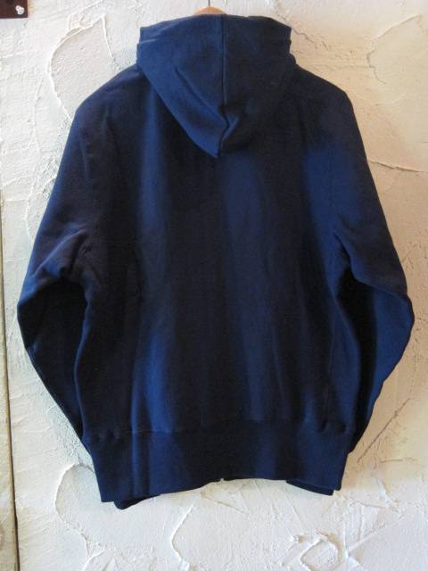 画像: SEABEES/HEAVY WEIGHT REVERSE WEAVE ZIP PARK  NAVY