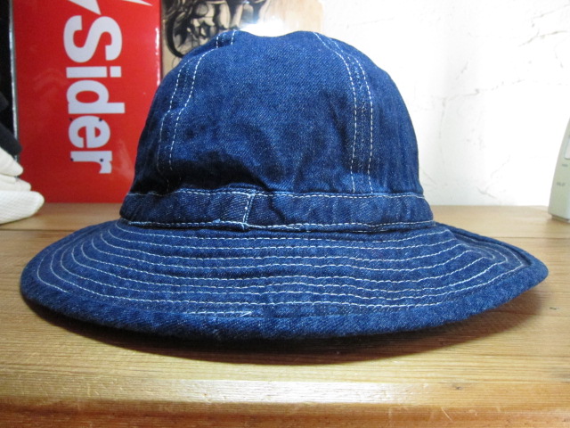 画像: SURPLUS/US TYPE DENIM FATIGUE HAT  INDIGO