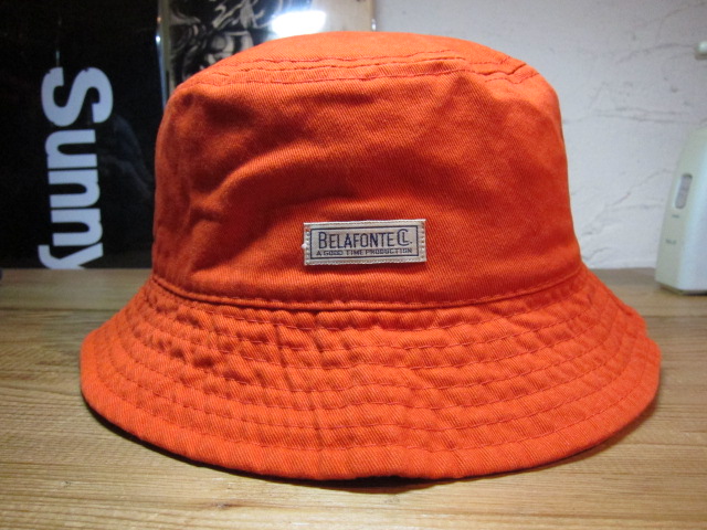 画像: BELAFONTE/FELT PATCH BUCKET HAT  ORANGE