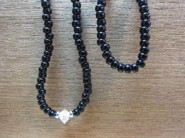 画像: ROTTWEILER/BEADS NECKLESS  BLACK