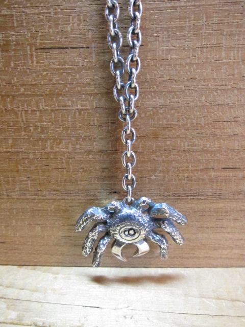 画像: INTERFACE/SPIDER PENDANT  SILVERxBRASS