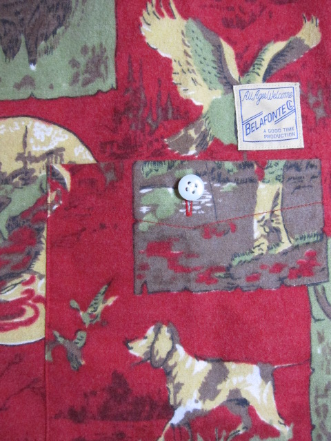 画像: BELAFONTE/MY RAGTIME HUNTING SHIRTS HUNTER RED