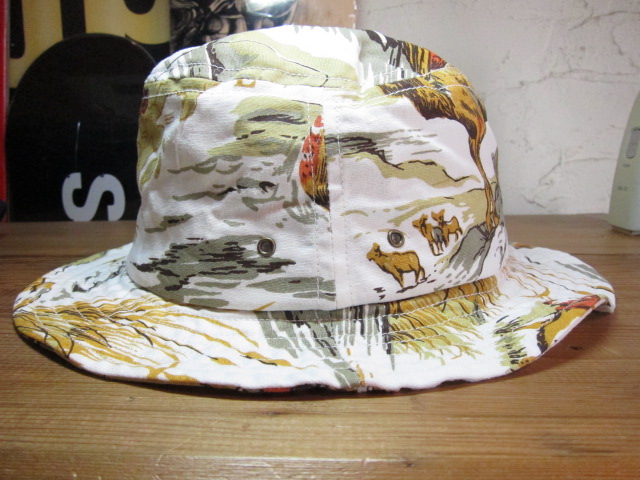 画像: BELAFONTE/HUNTING RAGTIME BUCKET HAT  OFFWHITE