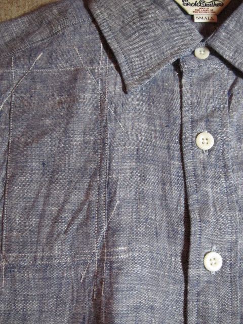 画像: GROK LEATHER/HUNTING SS SHIRTS  NAVY