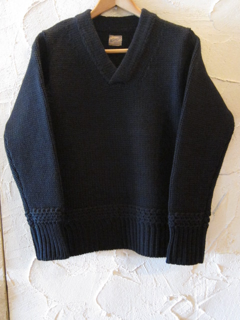 画像: BELAFONTE/RAGTIME V NECK SWEATER  DK.NAVY