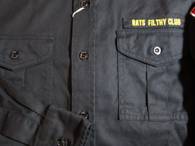 画像: RATS/R/F CLUB SHIRTS  NAVY