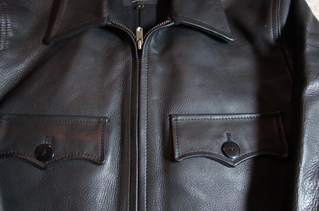 画像: (SALE 30%OFF) RATS/40's LEATHER COAT  BLACK