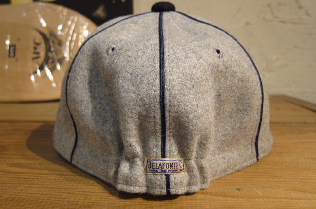 画像: BELAFONTE/MY RAGTIME PIPING TEAM CAP HEATHER GRAYxNAVY