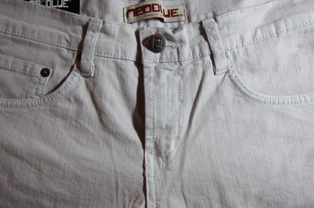 画像: NEO BLUE JEAN/SKINNY PANTS IVORY