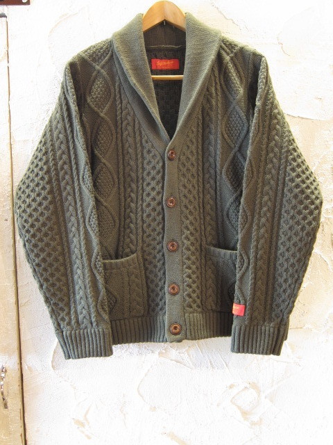 SOFTMACHINE/TERENCE CARDIGAN OLIVE