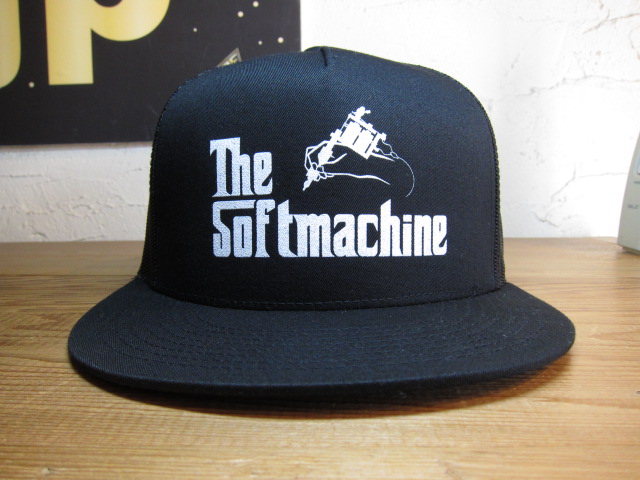 SOFTMACHINE/GOD MESH CAP BLACK