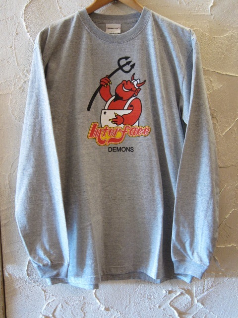 画像1: (SALE 35%OFF)INTERFACE/DEMONS LS T  GRAY